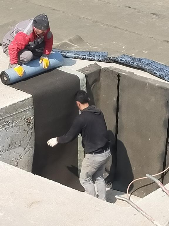 Su yalıtımı uygulaması